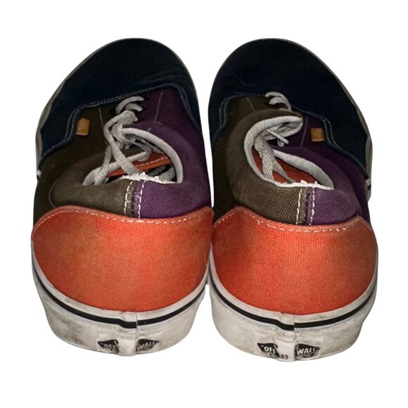 VANS Era Mix Match Colorblock Canvas Skate Shoe Blue GreenPurple Orange Men 11 - Picture 3 of 7
